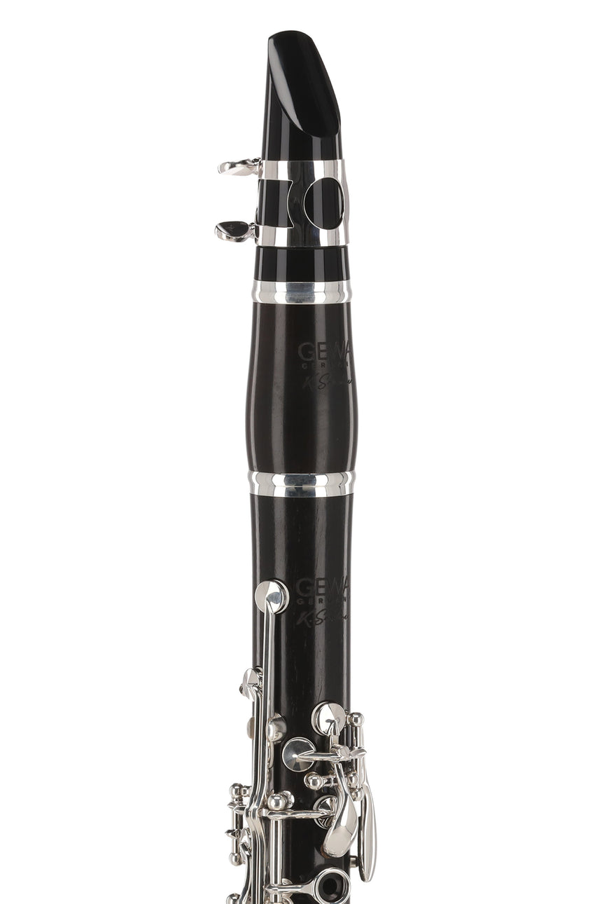 GEWA Germany Bb-Klarinette KS20E K. Sandner mit Es- Heber Grenadil Korpus Böhm System