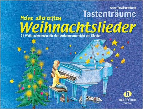 Tastenträume - Meine allerersten Weihnachtslieder für Klavier - Terzibaschitsch, Anne - Musik-Ebert Gmbh