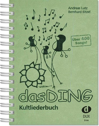Das Ding Band 1 Kultliederbuch mit Texten und Akkordsymbolen (A5) - Musik-Ebert Gmbh