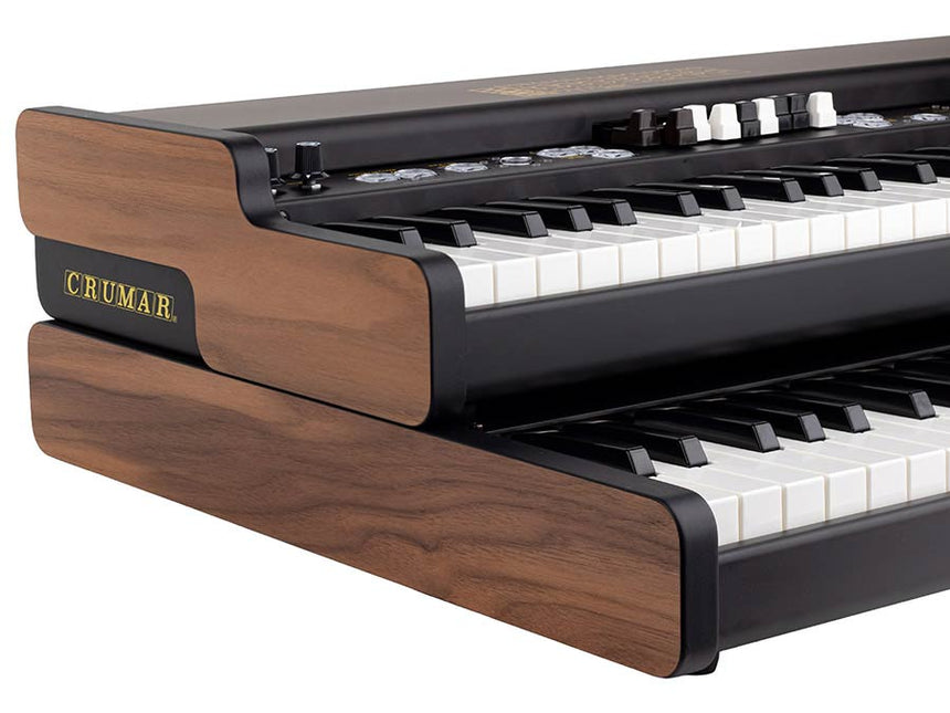 Crumar Mojo 61 MK2 -61 Tasten Waterfall-Tastatur, virtuelle Tonewheel-Orgeln mit VB3-II, 9 Zugriegel - Musik-Ebert Gmbh