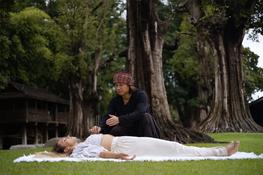 MEINL Sonic Energy 2-teiliges TCM Therapy Tuning Fork Yin & Yang Set TTF-TCM-YYSET