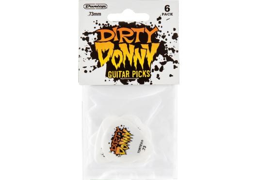 Dirty Donny S1 0.73 mm , Player's Pack (6 Stck.) - ADU BL111P73 - Musik-Ebert Gmbh
