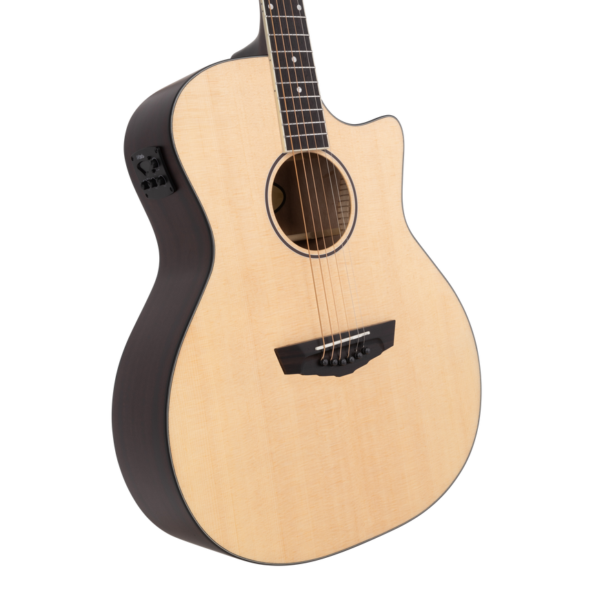 D'ANGELICO Premier Gramercy LS Satin Vintage Naturale - Musik-Ebert Gmbh