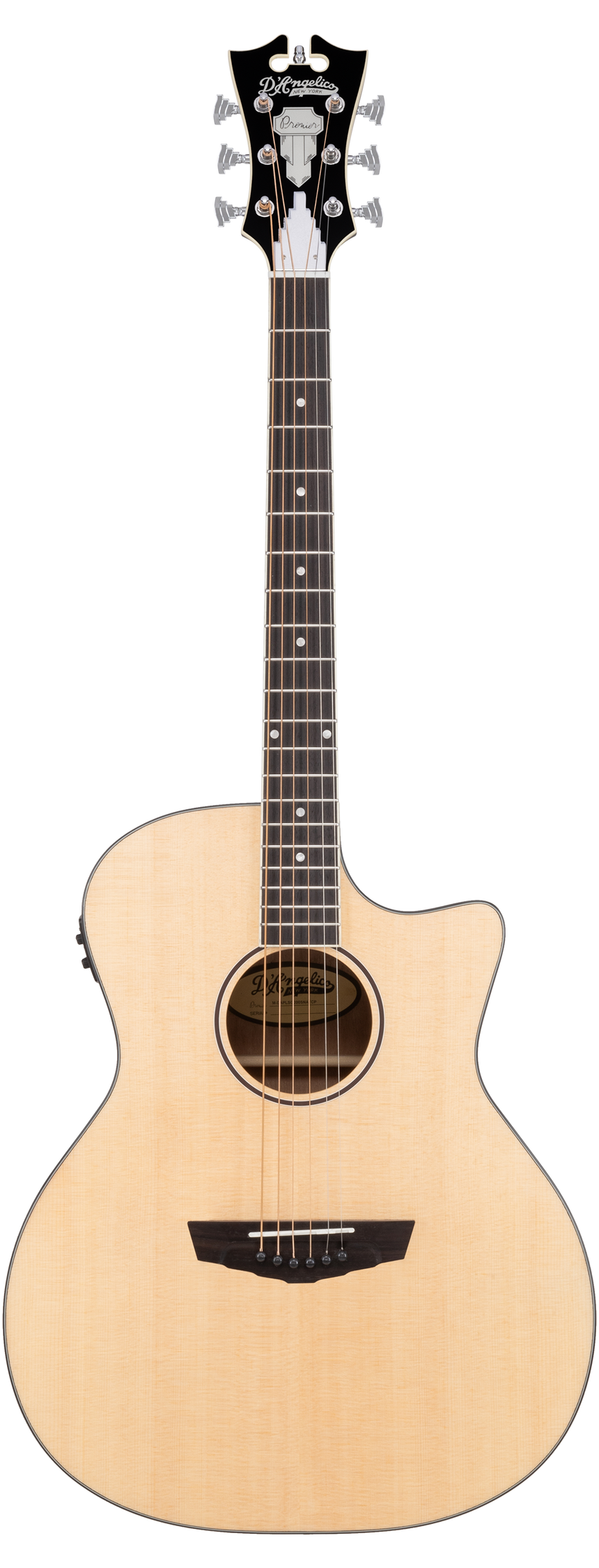 D'ANGELICO Premier Gramercy LS Satin Vintage Naturale - Musik-Ebert Gmbh