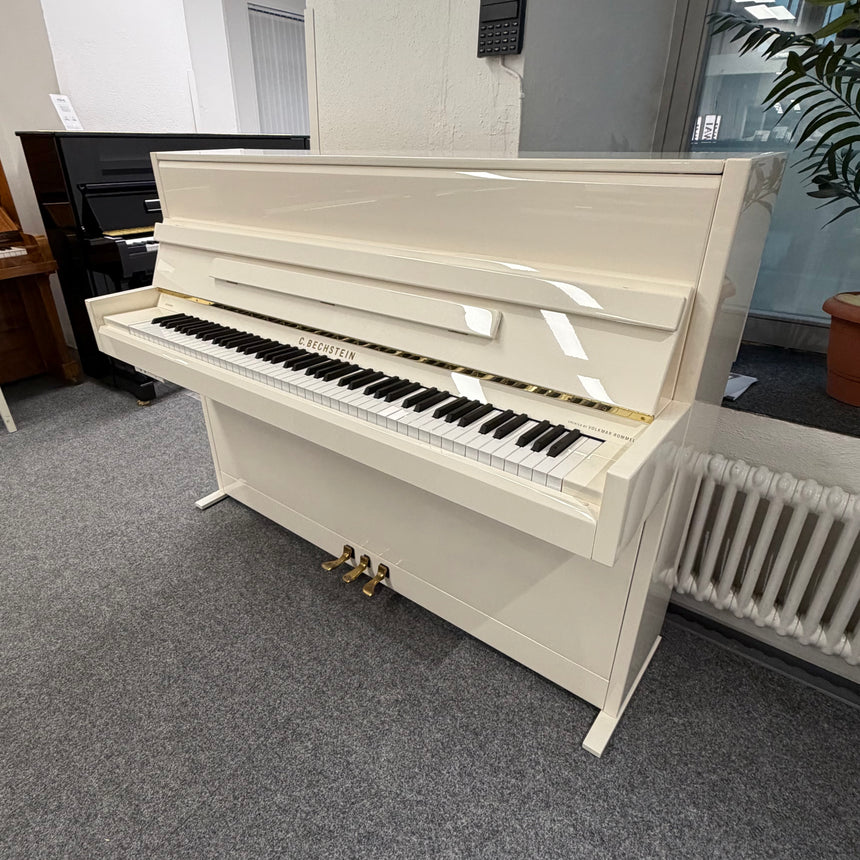 C. Bechstein Klavier A 2 Occasion – weiß poliert, mit Vario-System, Bj. 2019, neuwertig (gebraucht)