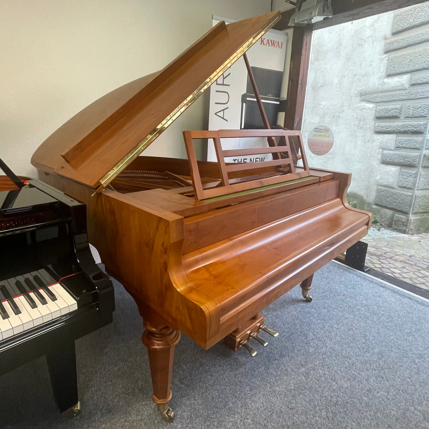 W.HOFFMANN Flügel 173 Klassik Wurzel Nussbaum Occasion Bj. 1990, Bestzustand Made in Germany (gebraucht)