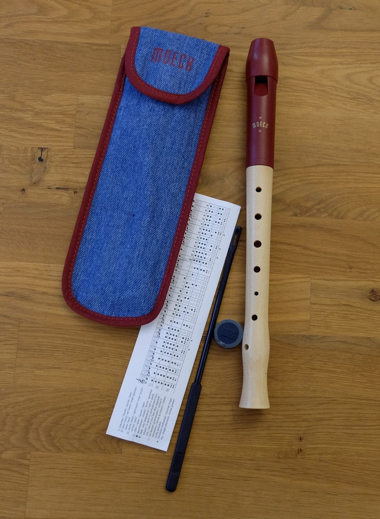 Moeck Flauto 1 Plus deutsch Sopranblockflöte - Musik-Ebert Gmbh