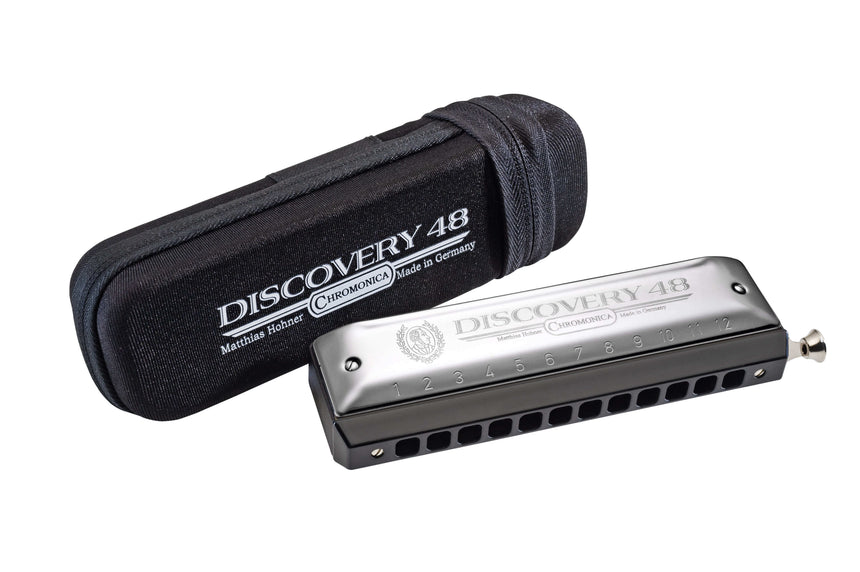 Harmonica chromatique Hohner Discovery 48 en do – avec son étui