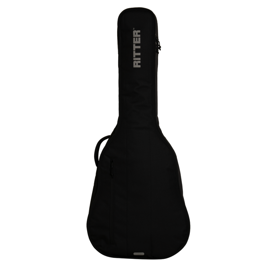 ARIA 101 CE MTN Akustikgitarre Natur mit Tonabnehmer Set inkl. Tasche, Gurt, Kapodaster und Tuner