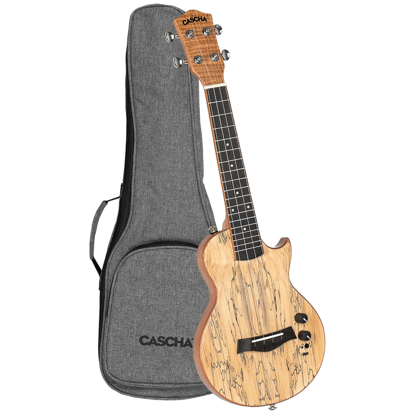 Cascha Electric Concert Ukulele Solidbody - Musik-Ebert Gmbh