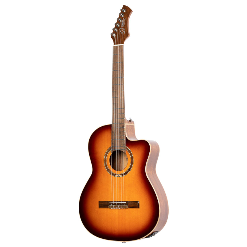 ORTEGA Performer Series Konzertgitarre Cutaway - Preamp + Tasche - Musik-Ebert Gmbh