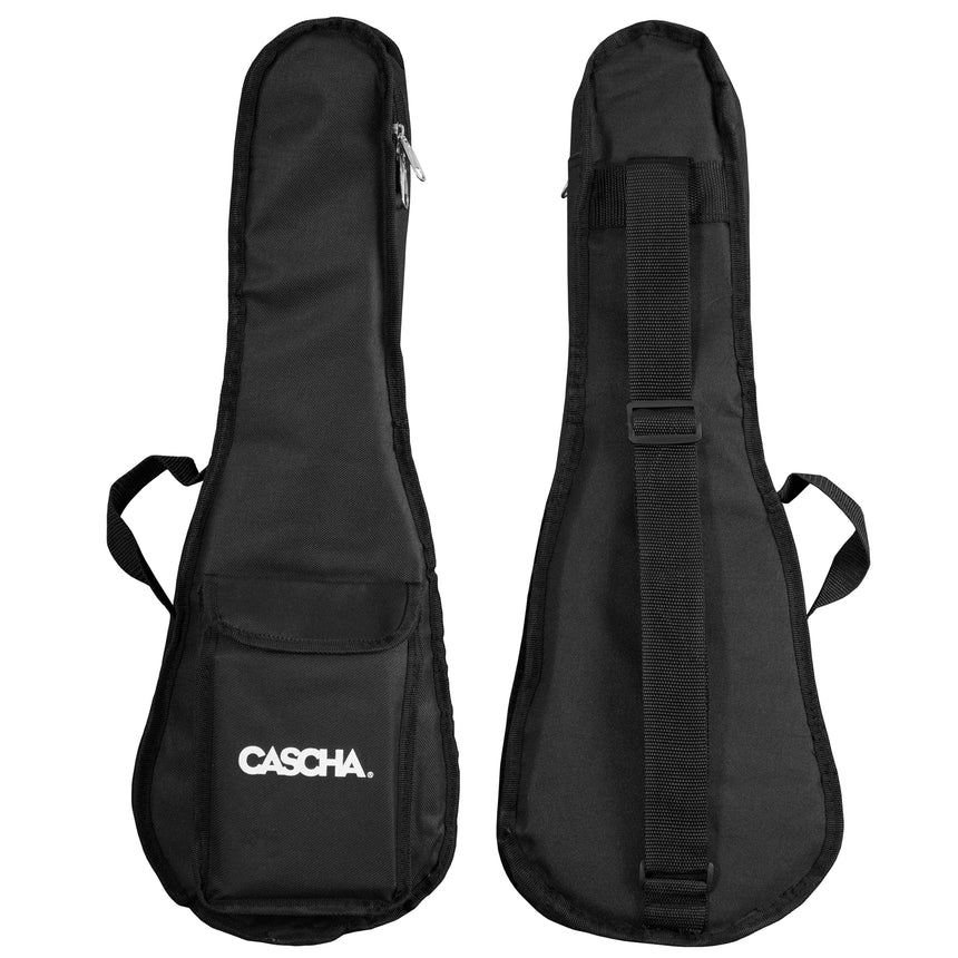 Cascha Sopran Ukulelen Set massive Decke mit Tasche HH2148 - Musik-Ebert Gmbh