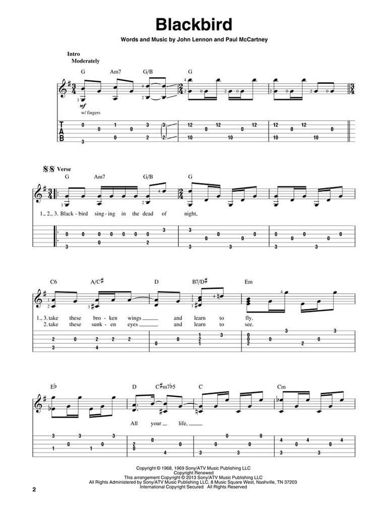 Beginning solo Guitar - Pop/Rock Classics: for guitar/tab - Musik-Ebert Gmbh