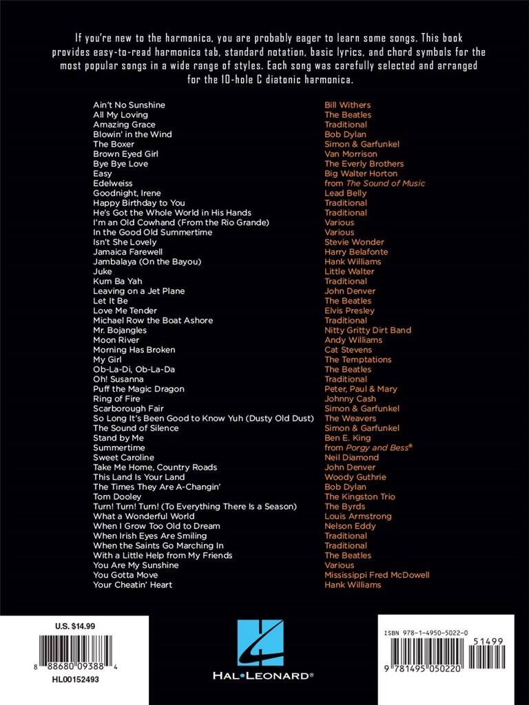 First 50 Songs You Should Play on harmonica - Musik-Ebert Gmbh