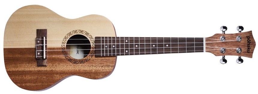 Pohaku PU-2HC Hybrid Top Koncert Ukulele - Musik-Ebert Gmbh