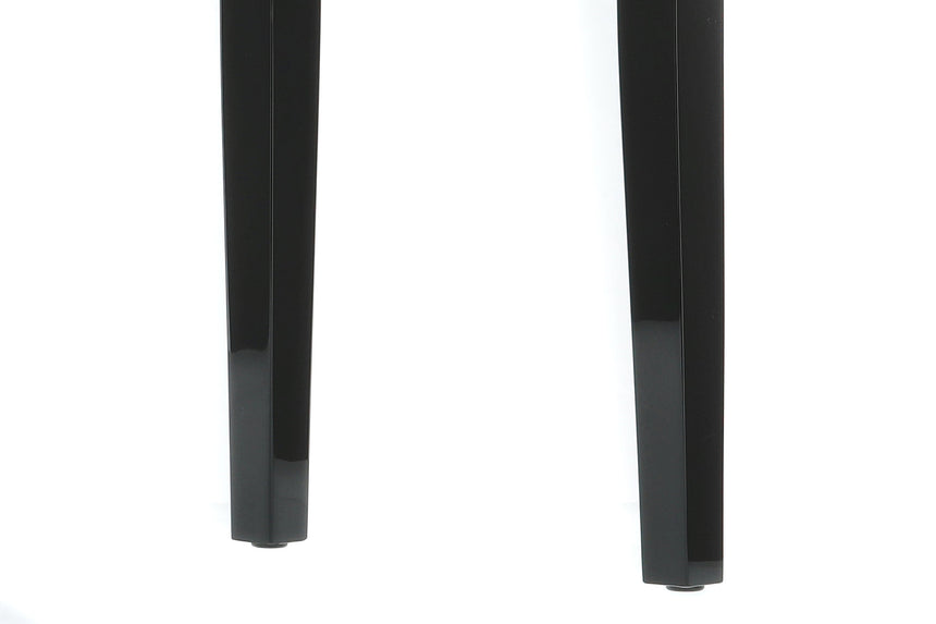 GEWA Pianobank Deluxe Double, noir poli – détail de l’assise et du mécanisme