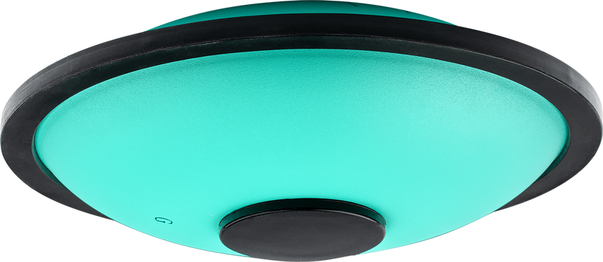 NINO Percussion NINO982 Zungentrommel, Mint Green – Unterseite mit Schallöffnung