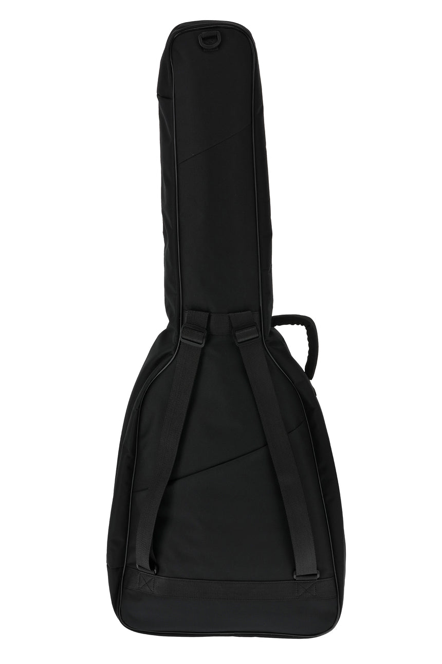 Housse de guitare acoustique GEWA Basic 5 211.200 noire – Vue arrière complète de face