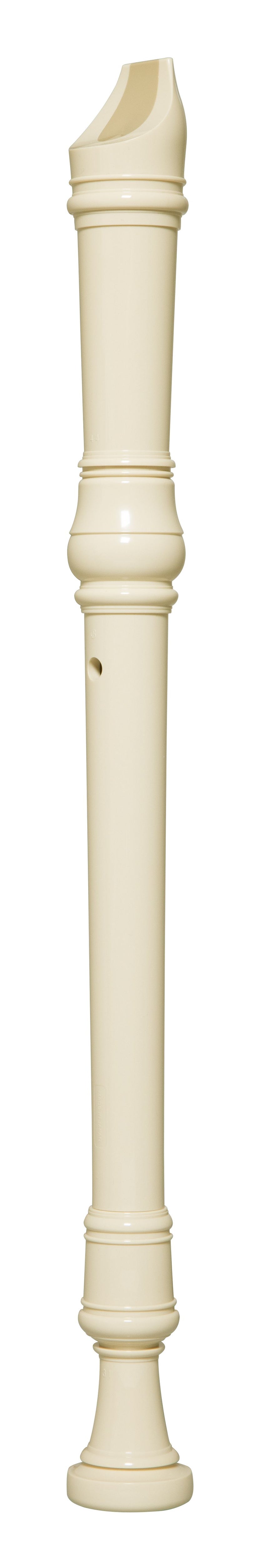 Flûte à bec alto Yamaha YRA-28BIII blanche – vue latérale