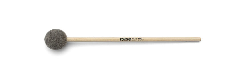 Rohema PM491 felt mallet, horizontal side view
