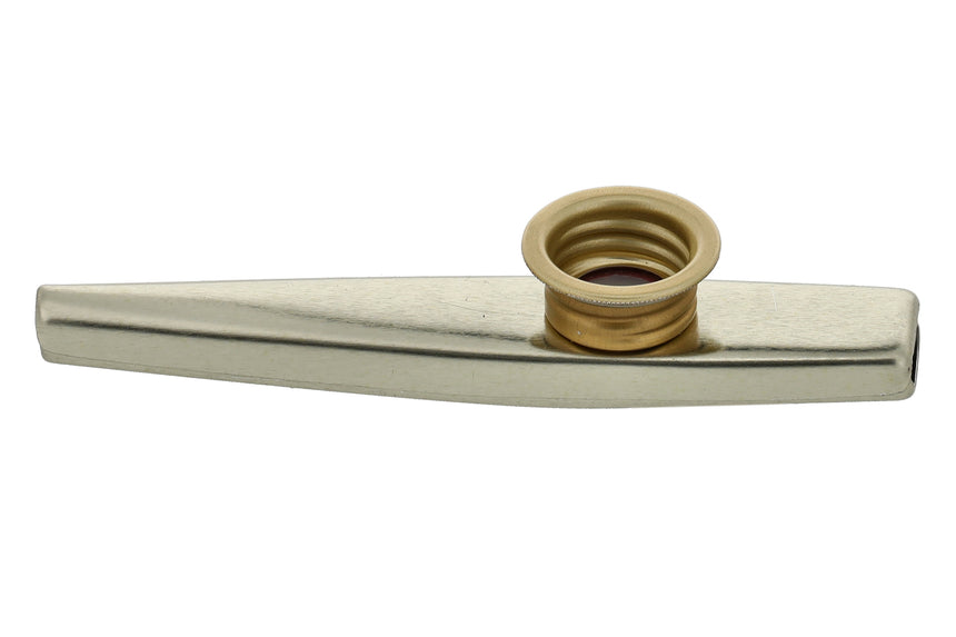 Original Metal Sub-Kazoo aus lackiertem Messing – Seitenansicht