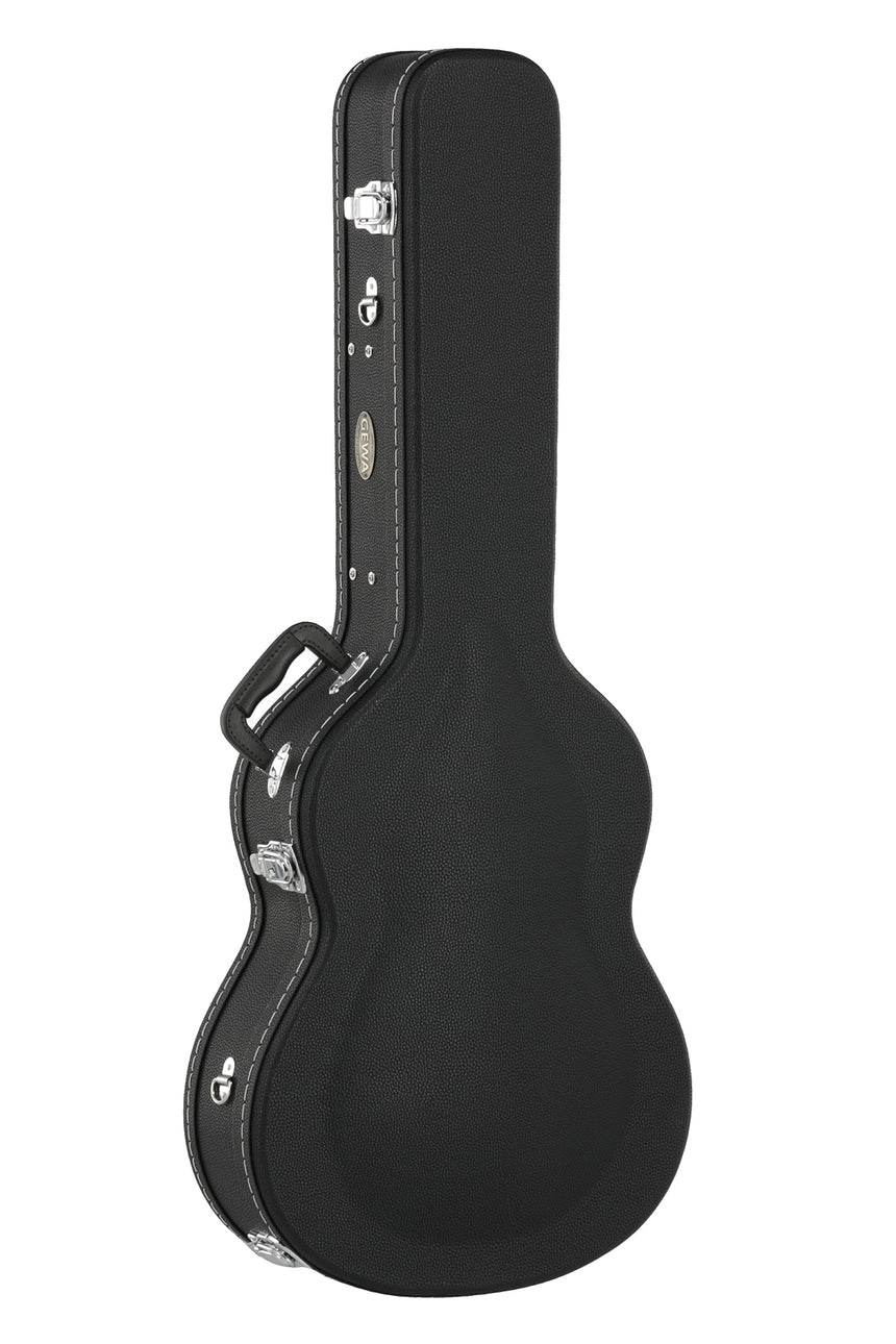 GEWA Arched Top Economy classical guitar case 523.270, black – closed upright view