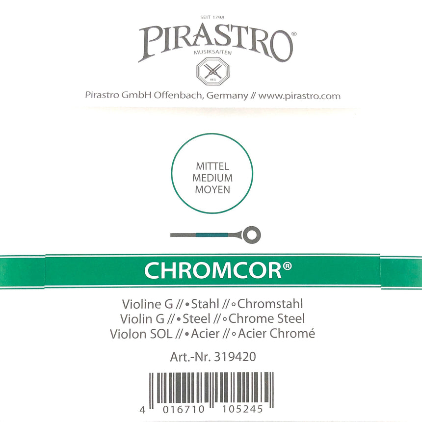 Pirastro Chromcor Violinsaiten Satz 4/4 - Musik-Ebert Gmbh
