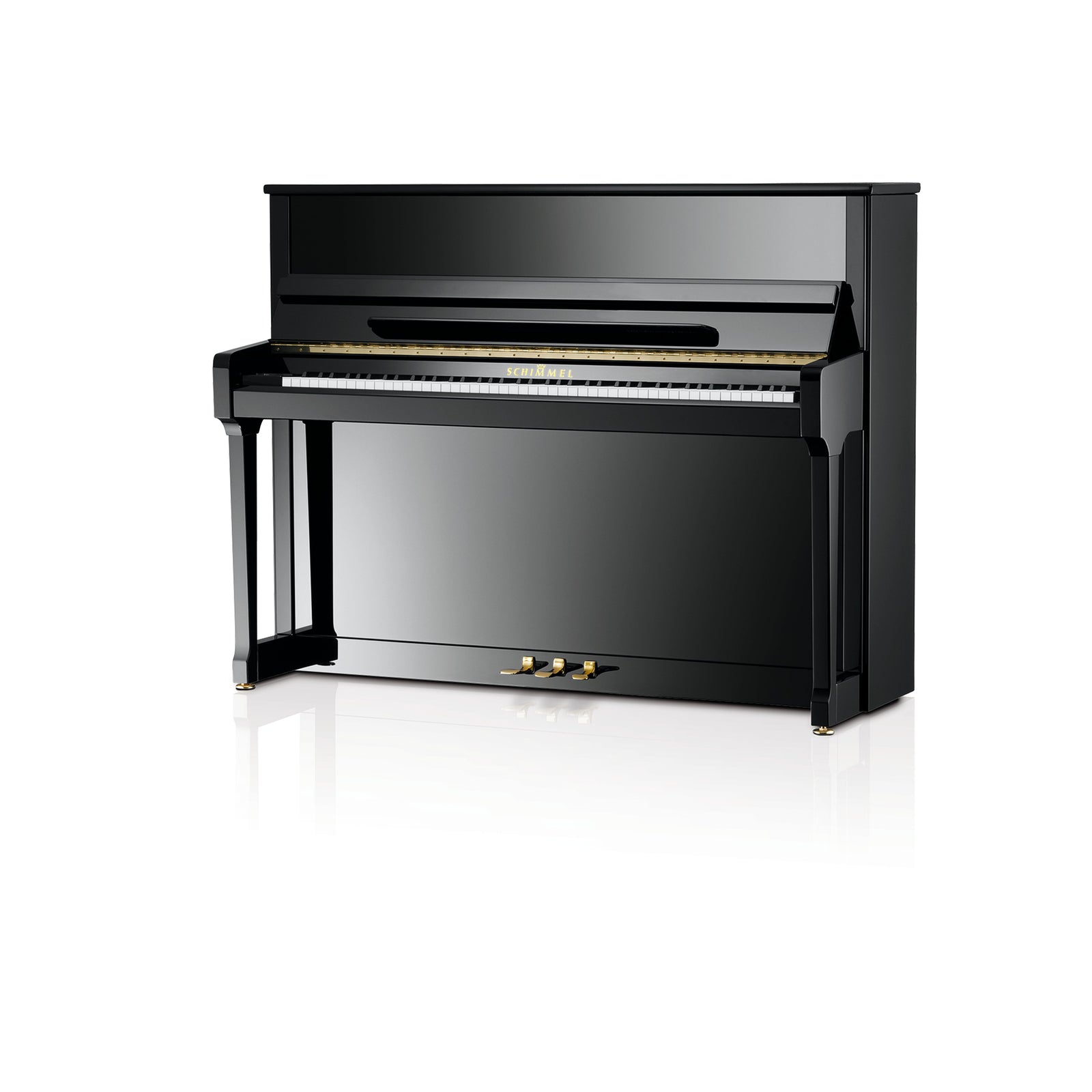 Schimmel Classic C 116 Tradition in schwarz poliert – deutsches Manufaktur-Klavier aus Braunschweig