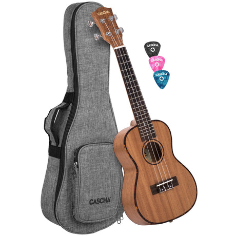 Ukulele in verschiedenen Größen