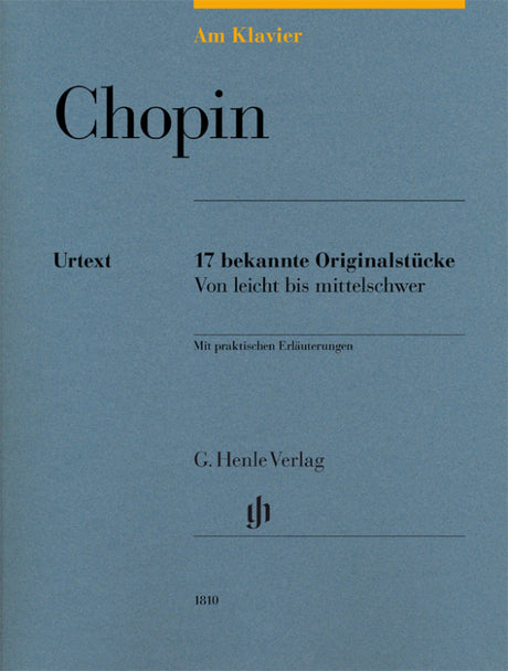 17 bekannte Originalstücke von leicht bis mittelschwer für Klavier - Chopin, Frédéric - Musik-Ebert Gmbh