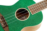 ORTEGA Element Series Konzert Ukulele 4 String - Metallic Green + Bag - Musik-Ebert Gmbh