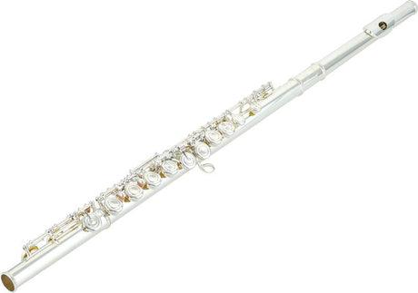 Yamaha YFL-212 Querflöten-Bundle mit Ständer, Wischer & Pflegepapieren
