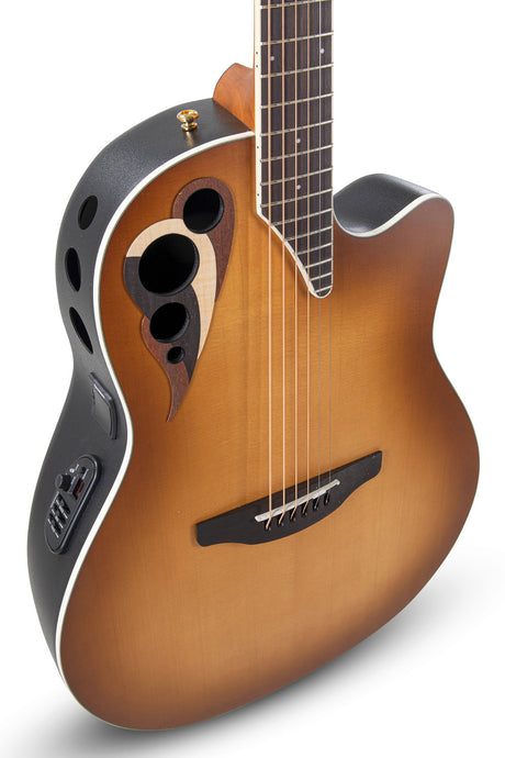Ovation Celebrity Elite Deluxe CDX40-PB-G Deep Contour