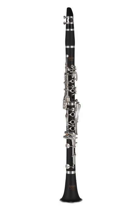 GEWA Germany Ambition CL650 Clarinette Sib – système Boehm, 17 clés/6 anneaux, mécanique argentée