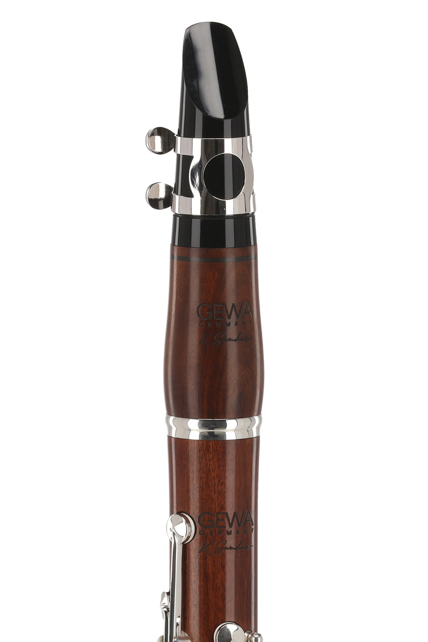 GEWA Germany Bb-Klarinette KS30PE K. Sandner mit Es- Heber Palisander Korpus Böhm System (Kopie)