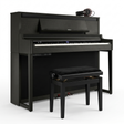 Roland LX-6 Schwarz Matt Bundle mit Bank und Kopfhörer – bundle-hero