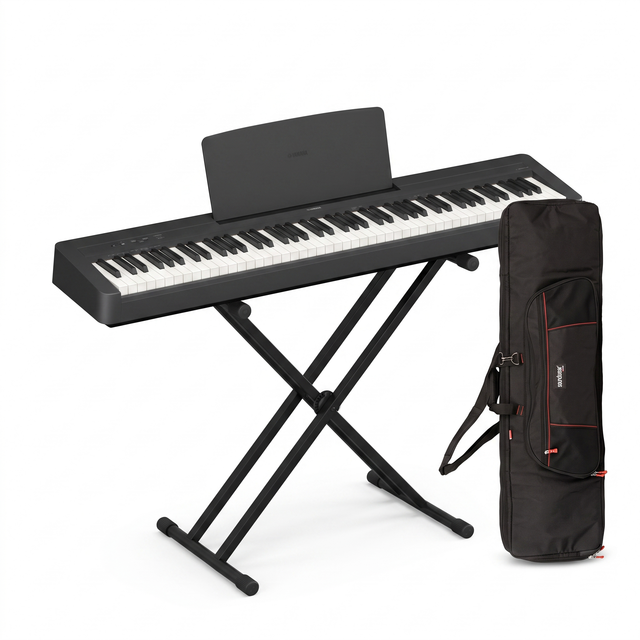 Yamaha P-145BT Performance Bundle mit X Ständer und Tasche – bundle-hero