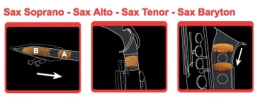 Gewa Altsaxophon Dämpfer Saxmute - Musik-Ebert Gmbh