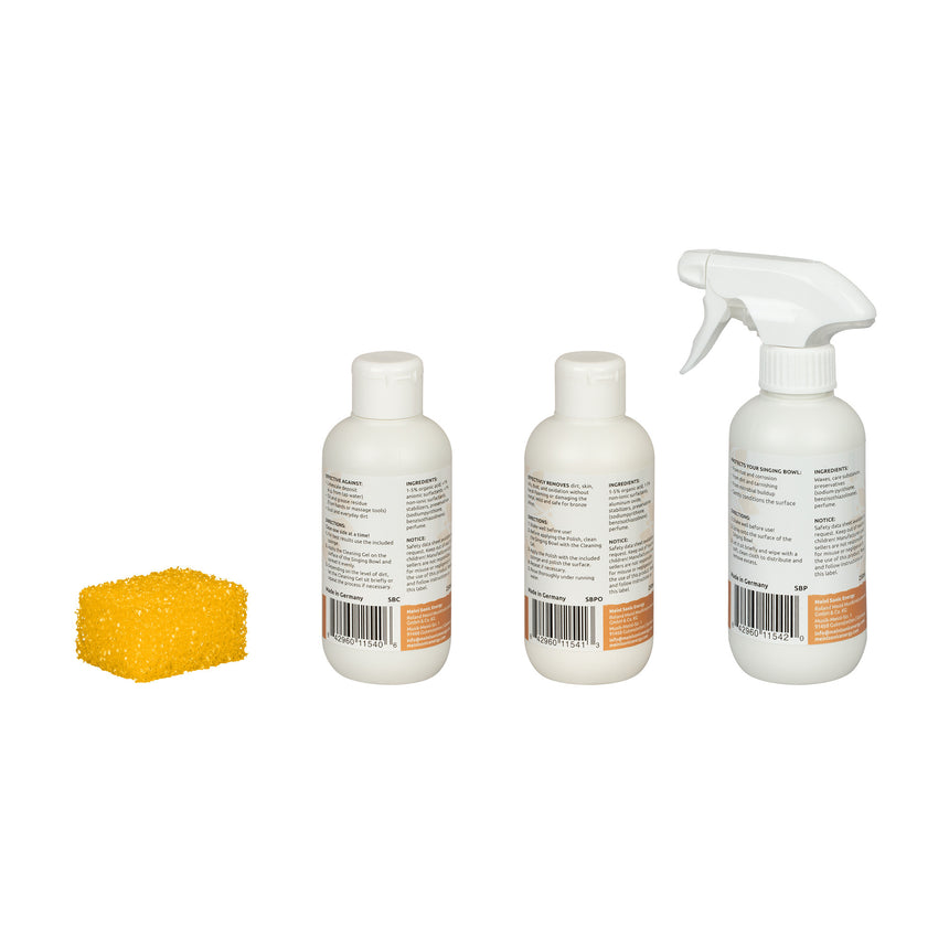 MEINL Sonic Energy 3-teiliges Singing Bowl Care und Protectant Set SBCS