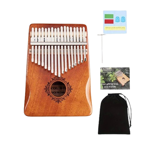 Ebert Basic Kalimba Mahagoni 17 Töne - Musik-Ebert Gmbh