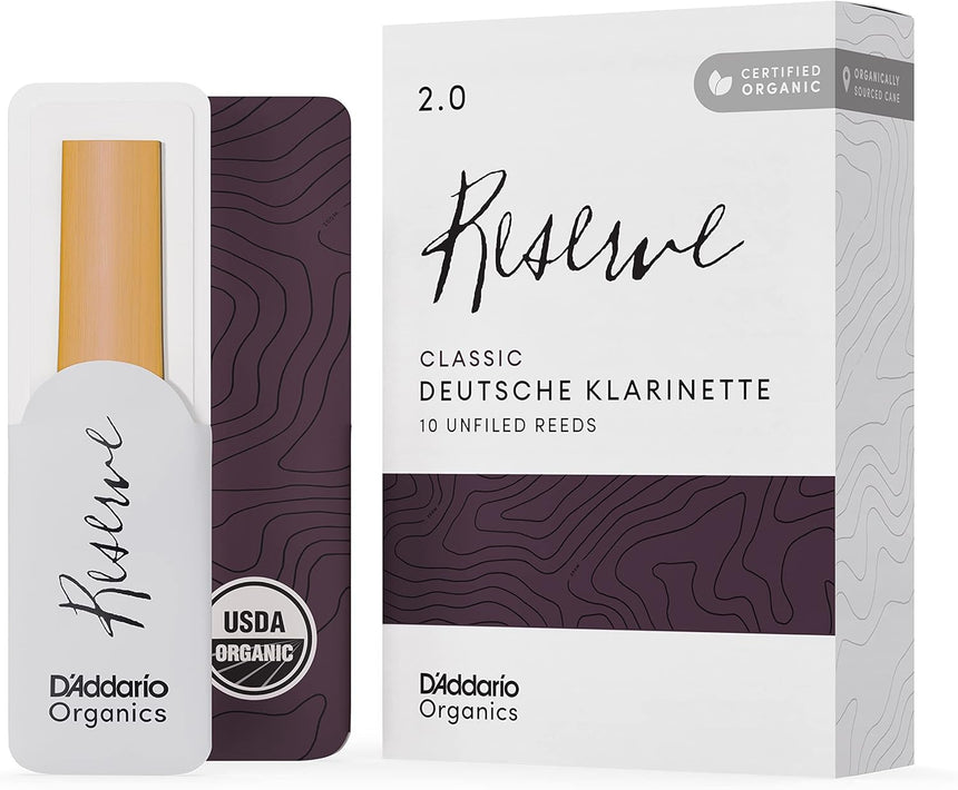 D'Addario Woodwinds Reserve Klarinette deutsch 10er Pack verschiedene Stärken