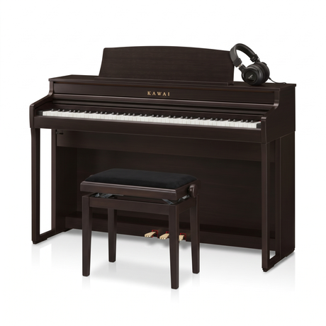 Kawai CA-401 Rosenholz Bundle mit Bank und Kopfhörer – bundle-hero