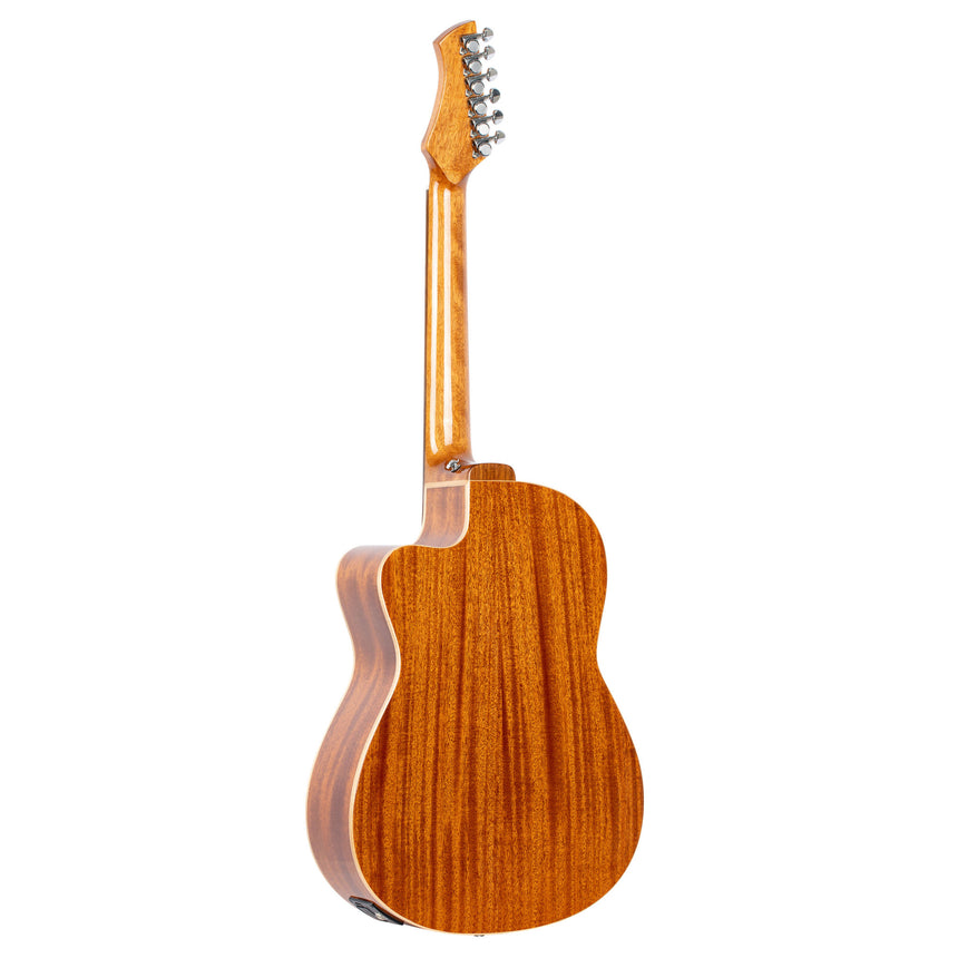 ORTEGA Performer Series Konzertgitarre Cutaway - Preamp + Tasche - Musik-Ebert Gmbh