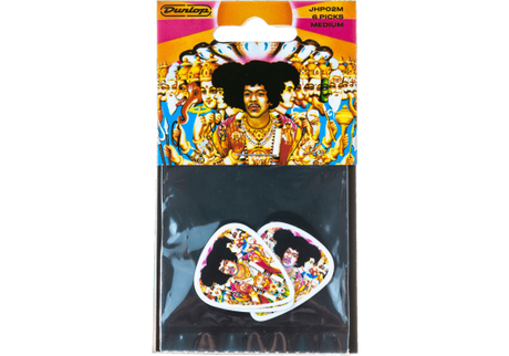 Player's Pack - Plektrum Jimi Hendrix Bold as love, medium (6 Stck.) - ADU JHP02M - Musik-Ebert Gmbh