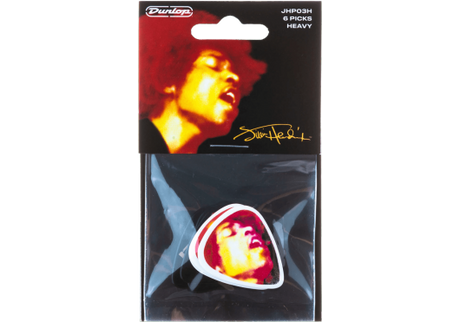 Player's Pack - Pick Jimi Hendrix Electric Ladyland, heavy (6 Stck.) - ADU JHP03H - Musik-Ebert Gmbh