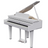 Roland GP-6 Digital Piano Schwarz Hochglanz - Musik-Ebert Gmbh