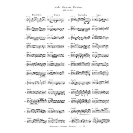 Das Wohltemperierte Klavier - Johann Sebastian Bach - Musik-Ebert Gmbh