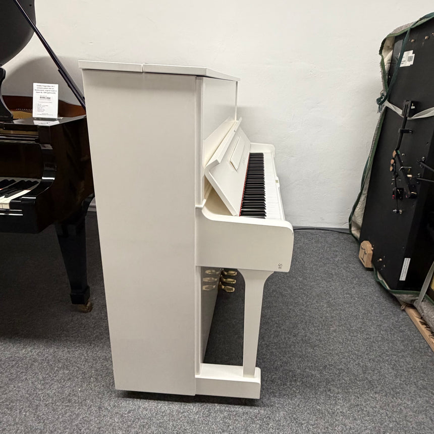 Yamaha U1 Klavier weiss poliert Bj. 1990 sehr guter Zustand (gebraucht) - Musik-Ebert Gmbh