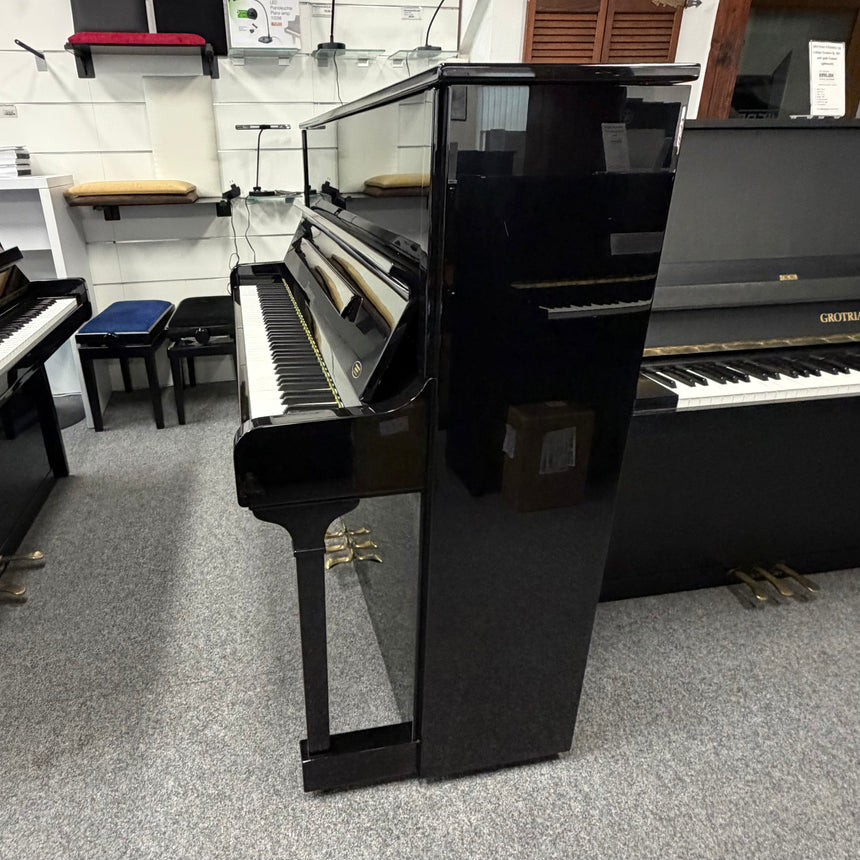 BECHSTEIN - Zimmermann Klavier Mod. Z.1 schwarz poliert Original Made in Germany mit Renner Mechanik Bj. 2000 - Bestzustand (gebraucht) - Musik-Ebert Gmbh
