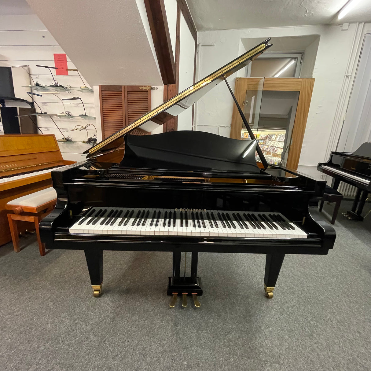 C. Bechstein Flügel Mod. Concert L 167 cm Topzustand neuwertig Bj. 2006 (gebraucht) - Musik-Ebert Gmbh